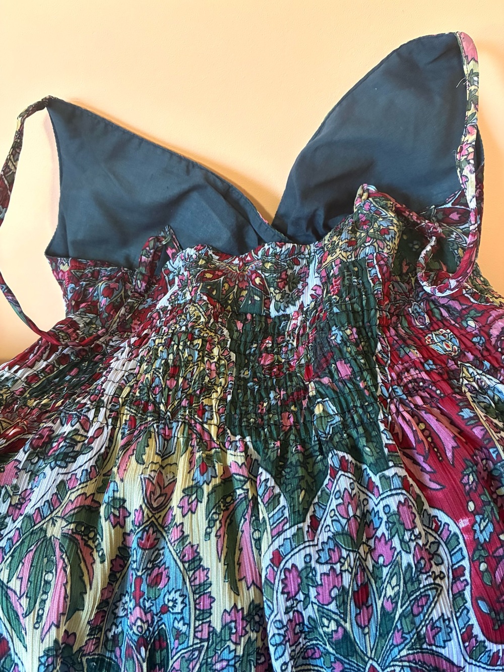 Derek Heart Boho Floral Maxi Dress - Picture 3 of 16